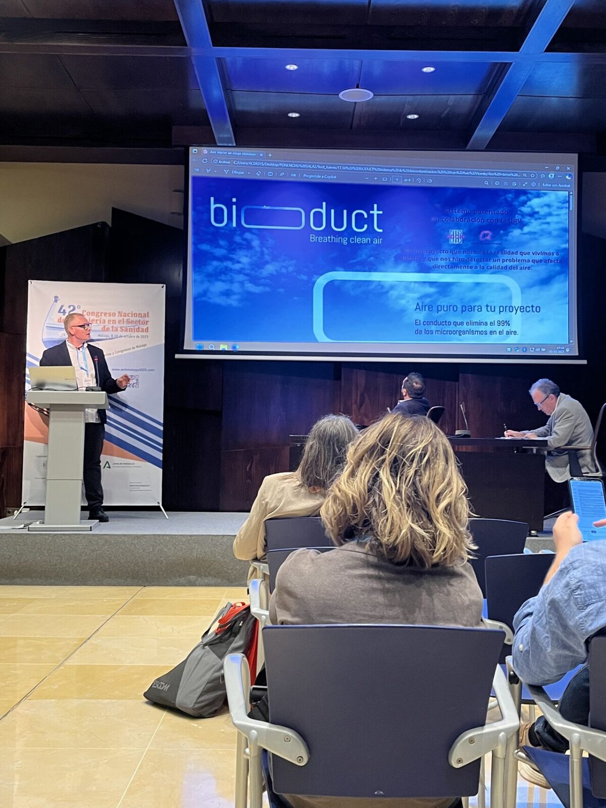 BIODUCT en el 42º Congreso de Ingeniería Hospitalaria